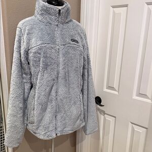 Columbia zip up fleece jacket